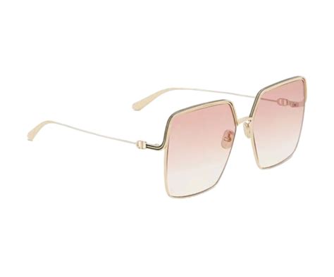 EverDior SU Pink Shaded Square Sunglasses 